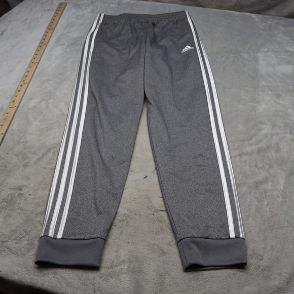 adidas Other - Adidas Track Pants Men XL 18/20 Gray Tapered Athletic Joggers Sport Gym 28x31